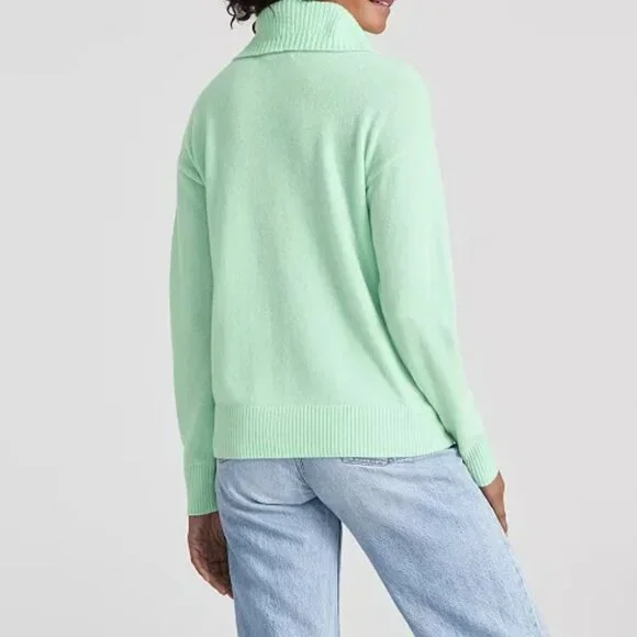 Charter Club Mint Green Sweater - Picture 3 of 4